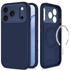 Tech-Protect Uniq MagSafe CC case for iPhone 18 Pro / 17 Pro - navy blue