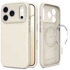 Tech-Protect Uniq MagSafe CC Case for iPhone 18 Pro / 17 Pro - Beige