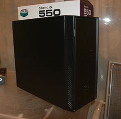 Case Silencio 550 Matte της Cooler Master με δύο ανεμιστήρες