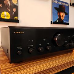 Onkyo A-9377 Stereo Integrated Amplifier (Black)-thumb-1