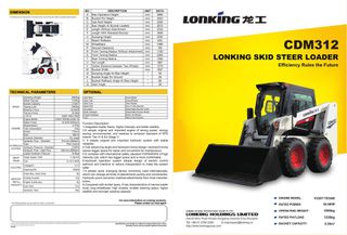 Φορτωτής Με Λάστιχα Lonking 2026 CDM312-thumb-1