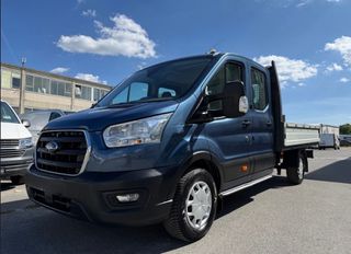 Ford Transit 2020 ΔΙΠΛΟΚΑΜΠΙΝΟ/7ΘΕΣΙΟ/3.20 ΚΑΡΟΤΣΑ/CLIMA/TREND-thumb-3
