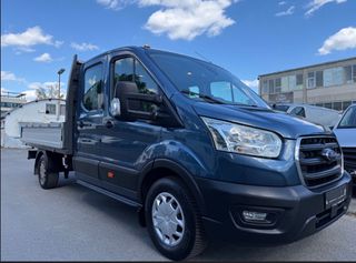 Ford Transit 2020 ΔΙΠΛΟΚΑΜΠΙΝΟ/7ΘΕΣΙΟ/3.20 ΚΑΡΟΤΣΑ/CLIMA/TREND-thumb-2
