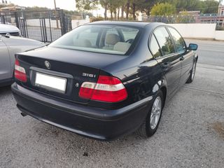 Bmw 316 2004 1.600cc 115PS, Δέρμα, Clima, Ελληνικό, 1 χέρι, Άριστο!-thumb-3