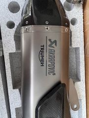 acrapovic triumph tiger sport 800 2025-26