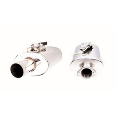 ΤΕΛΙΚΟ ΕΞΑΤΜΗΣΗ VAREX ΜΕ ΚΛΑΠΕ ΟΒΑΛ (ΕΙΣΟΔΟΣ 76mm) - (ΕΞΟΔΟΣ ΜΠΟΥΚΑ 76mm)