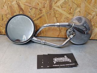 Καθρέφτες retro classic χρώμιο για chopper Universal