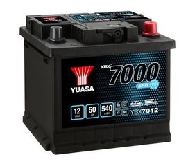 YUASA YBX7012 EFB START STOP car battery 12v 50ah
