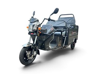 ΗΛΕΚΤΡΙΚΟ ΤΡΙΚΥΚΛΟ ΜΕ ΚΑΡΟΤΣΑ ΜΑΥΡΟ - CARGO 3 MAX ELECTRIC SCOOTER BLACK