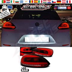 ΠΙΣΩ ΦΑΝΑΡΙΑ LED VW SCIROCCO MK3 (2008-2014) | Street Boys - Car Tuning Shop |