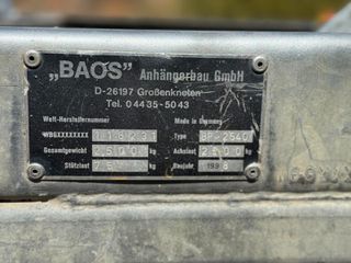 Καρότσα 1997 Baos Bp 2540-thumb-9