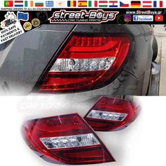 ΠΙΣΩ ΦΑΝΑΡΙΑ LED MERCEDES BENZ W204 (2007-2010) | Street Boys - Car Tuning Shop |