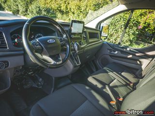 Ford Transit Custom 2019 ΑΥΤΟΜΑΤΟ!!!3ΘΕΣΙΟ 2.0 TDCI 130HP 340L3 Η1+NAVI+ΡΑΦΙΑ DEXION!-thumb-2