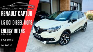 Renault Captur 2018 1.5 DCI 110PS ENERGY INTENS ECO2
