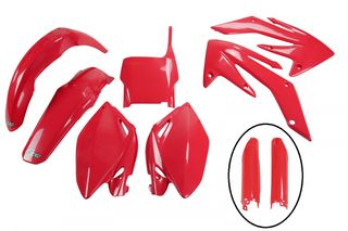 CRF 250R 2006-2007 Σέτ πλαστικά UFO Full Kit -ΚΟΚΚΙΝΟ