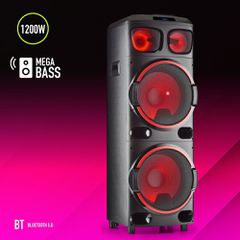 Ηχειο 2χ15 ίντσες bluetooth !! 1200 watt max