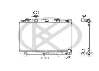 ΨΥΓΕΙΟ ΝΕΡΟΥ TOYOTA YARIS 1.5 ΜΟΝΤΕΛΟ 2017-2020 ΚΑΙΝΟΥΡΓΙΟ !-thumb-2
