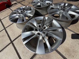Γνήσιες 18αρες SKODA 5x112-thumb-8