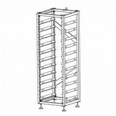 VTAC – Rack Deye για 10 Μονάδες Μπαταρίας & Control Box BOS-A – SKU: 12639