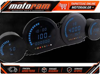 KOSO NORTH AMERICA GAUGE HD-03L BLUE LED 2014-202 BA064911