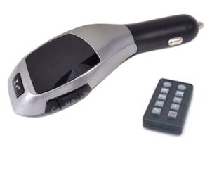 FM Transmitter X5 Με Bluetooth Micro-sd Και Οθόνη LCD Μαύρο/Ασημί-thumb-2