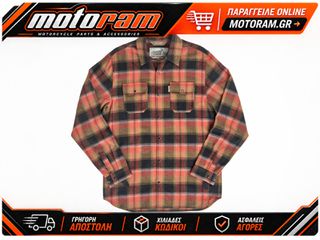 BILTWELL SHIRT FLANNEL HI TEST RUST SM 8128-125-002