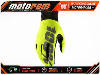 100% GLOVE HYDRO WP YL MD 10017-00006
