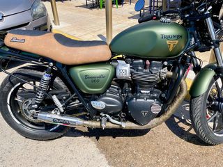 Triumph Bonneville 2018 Extra's αξίας 5000e-ΑΝΤΑΛΛΑΓΗ ΜΕ SCOOTER 350/400CC 2025/26-thumb-2