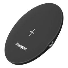 Ασύρματος Φορτιστής Energizer A15W 15W με καλώδιο USB-C 1m Μαύρος