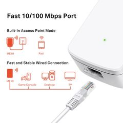 MERCUSYS Wi-Fi range extender ME10, 300Mbps, Ver. 1.0-thumb-1