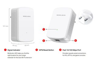 MERCUSYS Wi-Fi range extender ME10, 300Mbps, Ver. 1.0-thumb-3