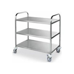 Τρόλει Σερβιρίσματος Inox 3 Επιπέδων 91x59x95cm Hendi 810101