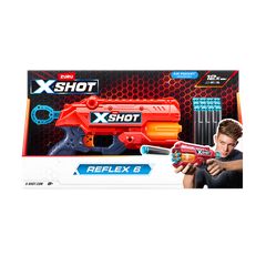 XSHOT - Excel Reflex 6 Blaster (12 Darts) (36433)-thumb-2