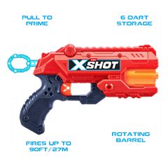 XSHOT - Excel Reflex 6 Blaster (12 Darts) (36433)-thumb-3