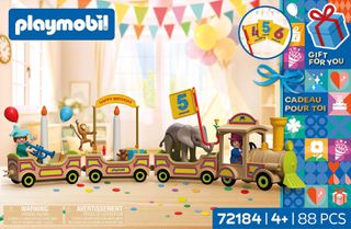 PLAYMOBIL - Birthday Train (72184)-thumb-3