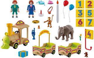 PLAYMOBIL - Birthday Train (72184)-thumb-2