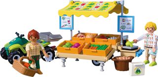 PLAYMOBIL - Farm Stand (72164)-thumb-3