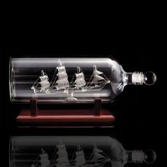 Mikamax - Ship In A Bottle Decanter-thumb-2