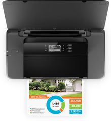 HP Officejet 200 Mobile Printer, Print, Front-facing USB printing-thumb-4