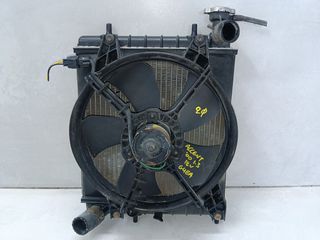 HYUNDAI ACCENT '00 1.3 12V (5Θ) ΒΕΝΤΙΛΑΤΕΡ ΨΥΓΕΙΟΥ ΝΕΡΟΥ,ΨΥΓΕΙΟ ΝΕΡΟΥ,ΒΕΝΤΙΛΑΤΕΡ AIRCODITION ΚΑΙ ΨΥΓΕΙΟ ΑIRCODITION (Κ)