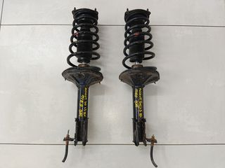 HYUNDAI ACCENT '00 1.3 12V (5Θ) ΑΜΟΡΤΙΣΕΡ ΠΙΣΩ,ΚΟΜΠΛΕ ΜΕ ΤΑ ΕΛΑΤΗΡΙΑ (ΖΕΥΓΑΡΙ) (Κ)
