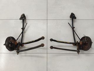 HYUNDAI ACCENT '00 1.3 12V (5Θ) ΑΚΡΑΞΟΝΙΑ ΠΙΣΩ,ΧΩΡΙΣ ABS,ΚΟΜΠΛΕ ΜΕ ΤΙΣ ΚΟΝΤΡΕΣ (ΑΡΙΣΤΕΡΟ,ΔΕΞΙ) (Κ)
