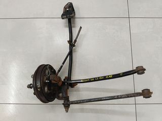 HYUNDAI ACCENT '00 1.3 12V (5Θ) ΑΚΡΑΞΟΝΙΑ ΠΙΣΩ,ΧΩΡΙΣ ABS,ΚΟΜΠΛΕ ΜΕ ΤΙΣ ΚΟΝΤΡΕΣ (ΑΡΙΣΤΕΡΟ,ΔΕΞΙ) (Κ)-thumb-1