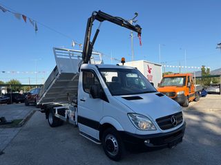 Ανατροπή + Γερανός Mercedes-Benz 2011 SPRINTER 313 513 516 CDI Ανατροπή + Γερανό 3,5 tonousς