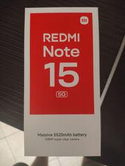 XIAOMI REDMI NOTE 15 5G