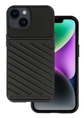 POWERTECH Θήκη Thunder MOB-1922 για iPhone 15 Plus, μαύρη