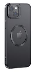 USAMS θήκη Geying US-BH856 για iPhone 15 Plus, διάφανη/μαύρη