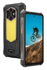 ULEFONE smartphone RugKing 5 Pro, 6.78", 8/256GB, 20000mAh, IP68/IP69K/MIL-STD-810H, μαύρο
