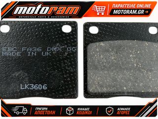 EBC BRAKE PAD FA SER ORGANIC FA036