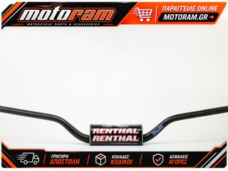 RENTHAL RENTHAL FATBAR 609 RC HIGH BLK 609-01-BK